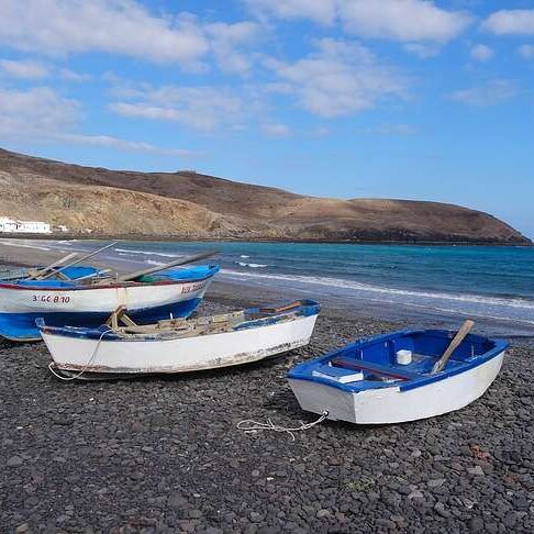 boats in Fuerteventura