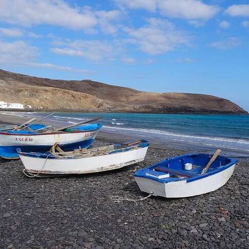 boats in Fuerteventura