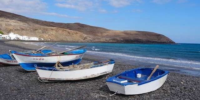 boats in Fuerteventura