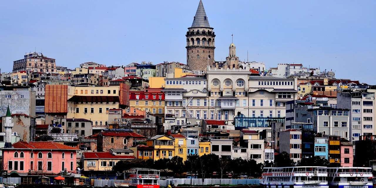 istanbul tower and city