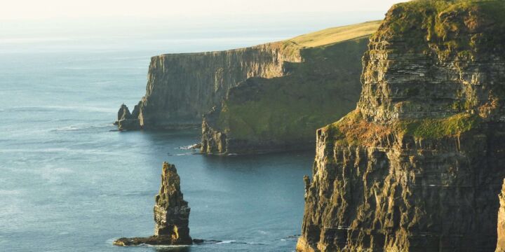 Ireland coastline cliff