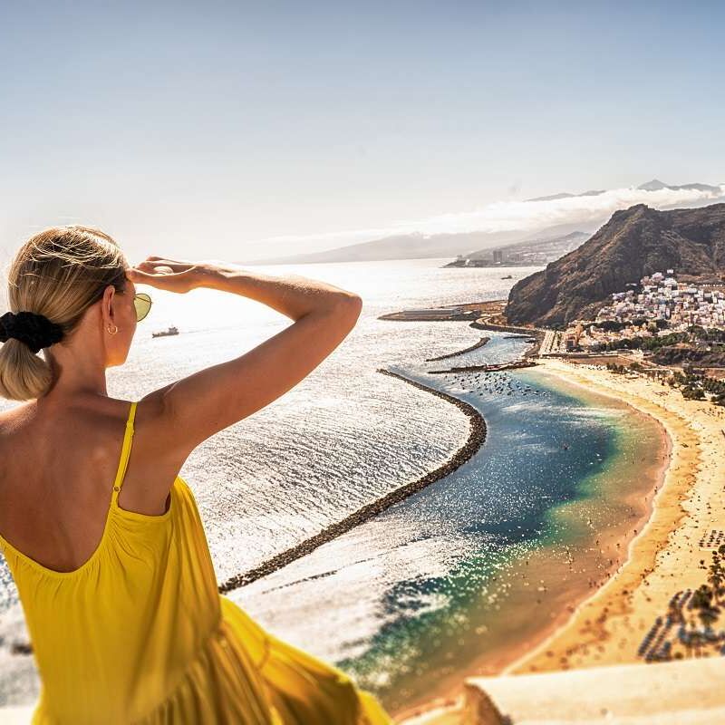 Woman in Tenerife
