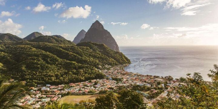 St Lucia scenery