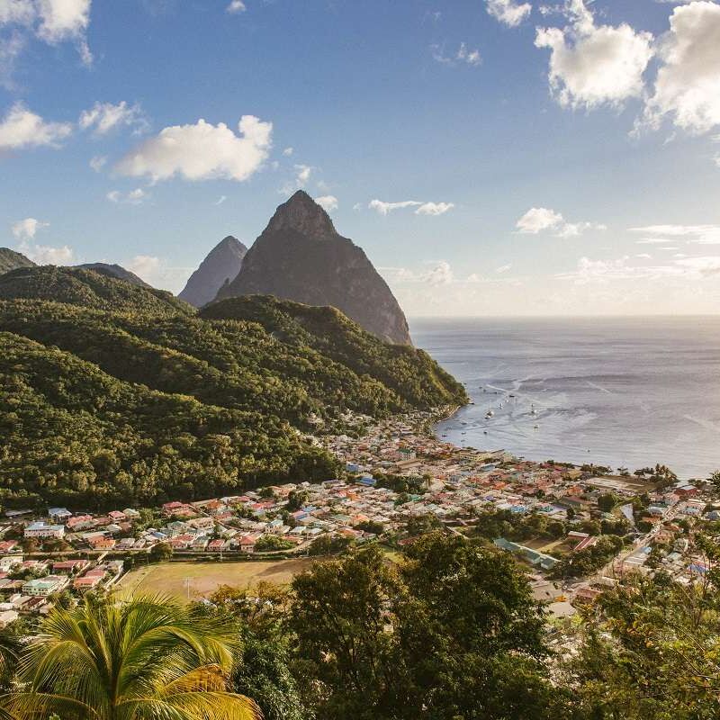 St Lucia scenery