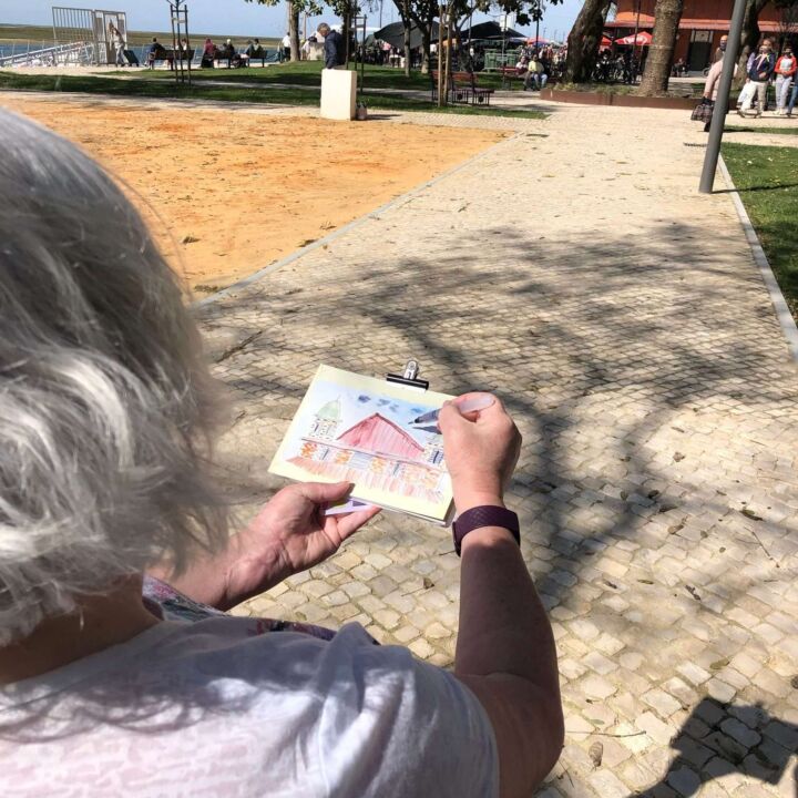 Casa Rosa Painting Week | Singles Art Holidays to Portugal I Art