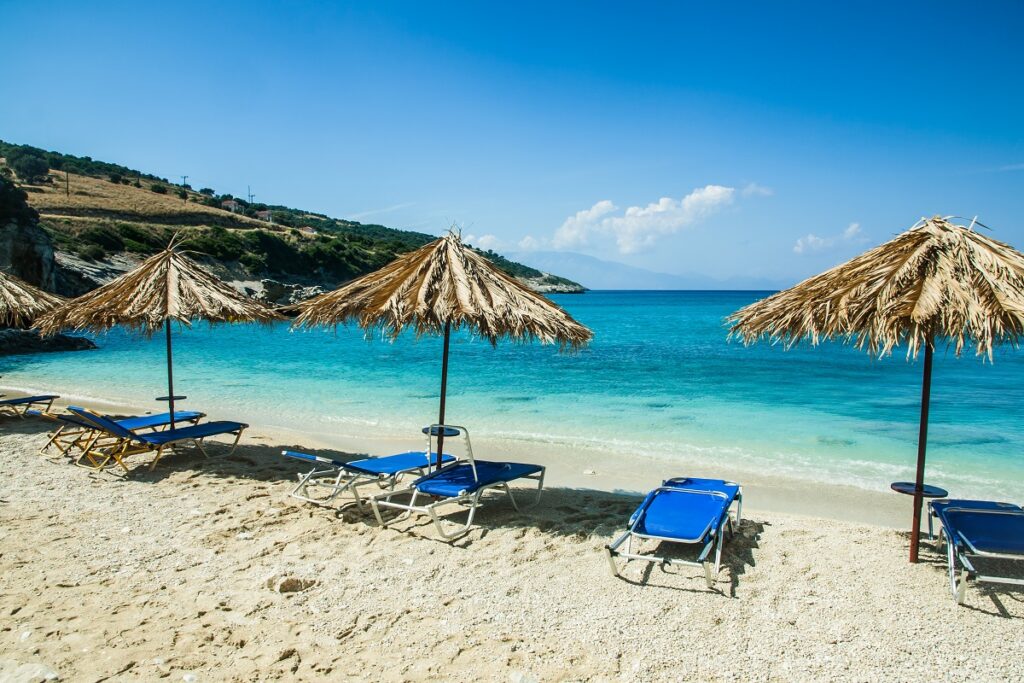 Beach in Zante