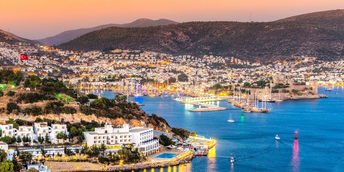 Bodrum at sunset