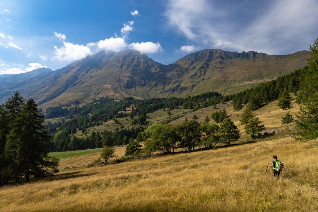 Italian Alps near Usseaux