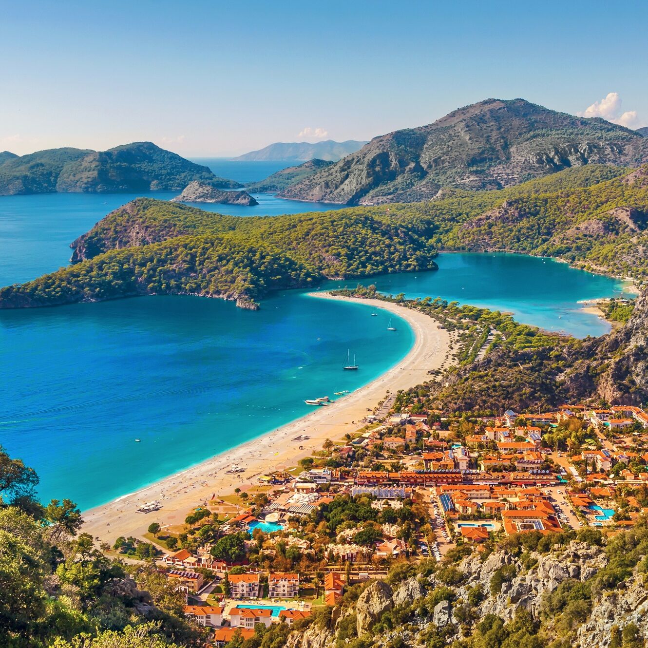 Oludeniz beach in Turkey