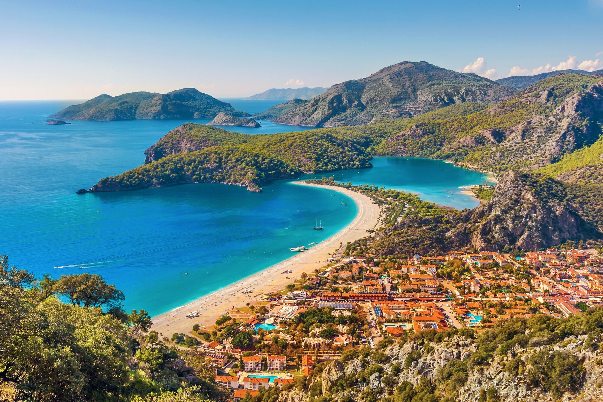 Oludeniz beach in Turkey