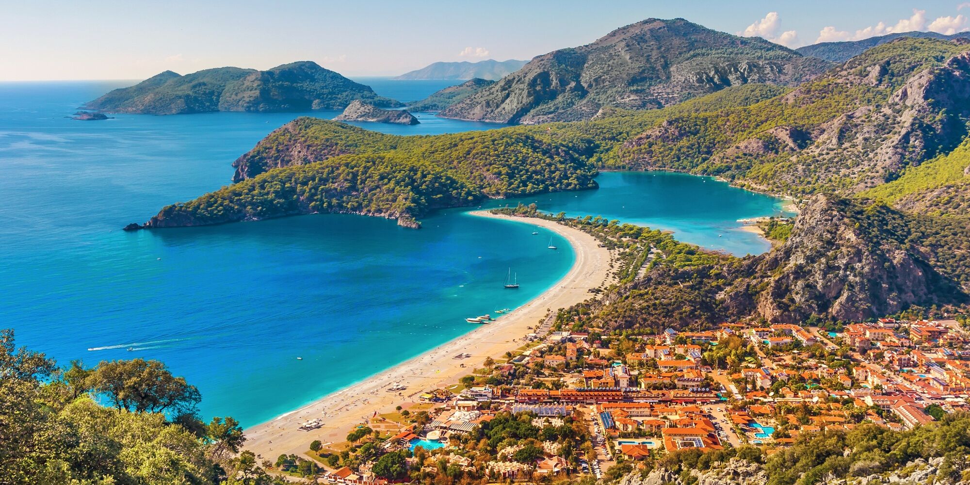 Oludeniz beach in Turkey