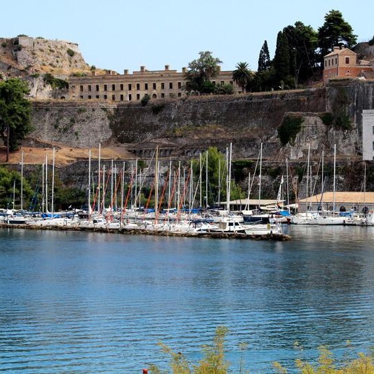 corfu harbours