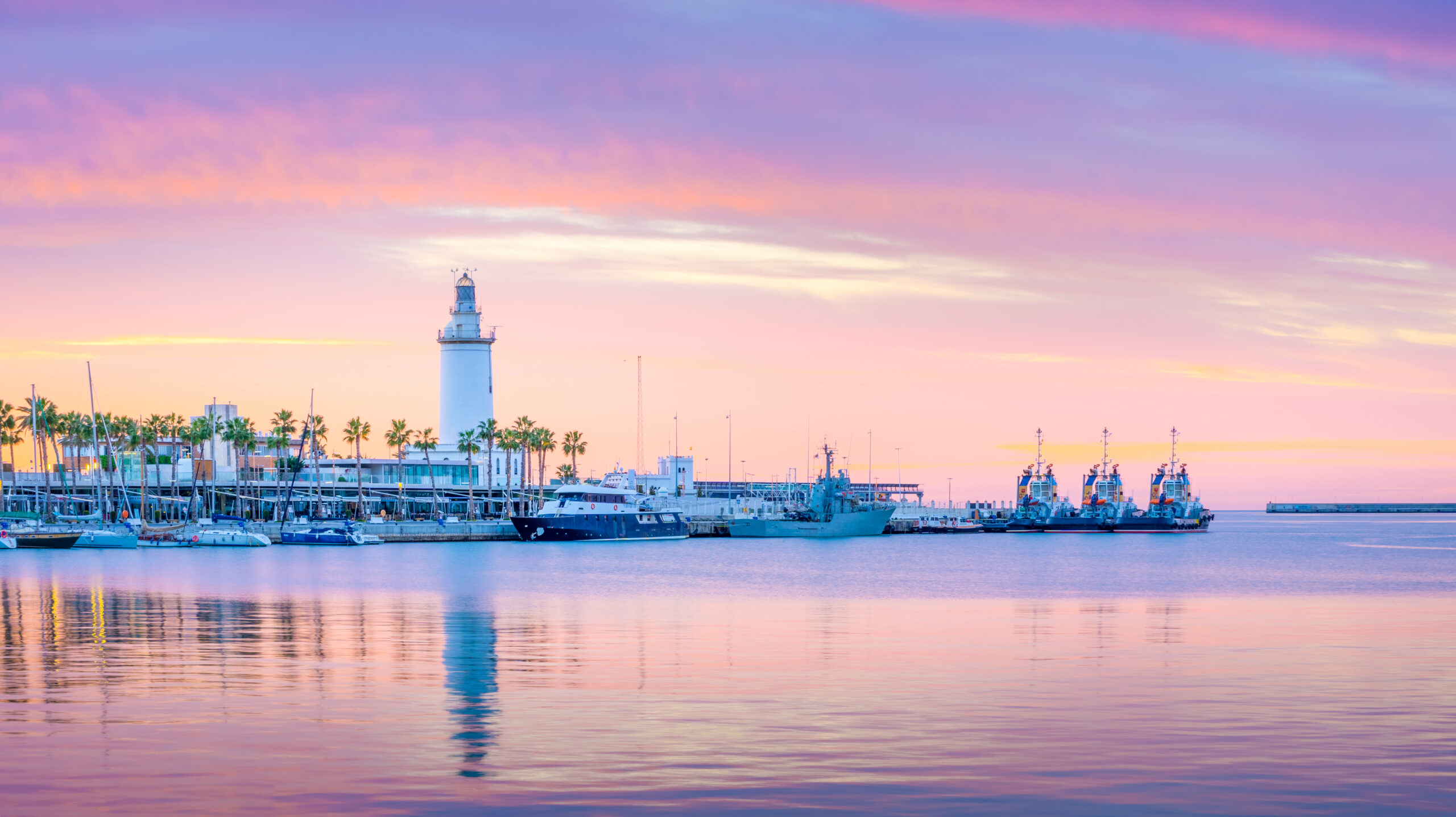 The Marina of Malaga